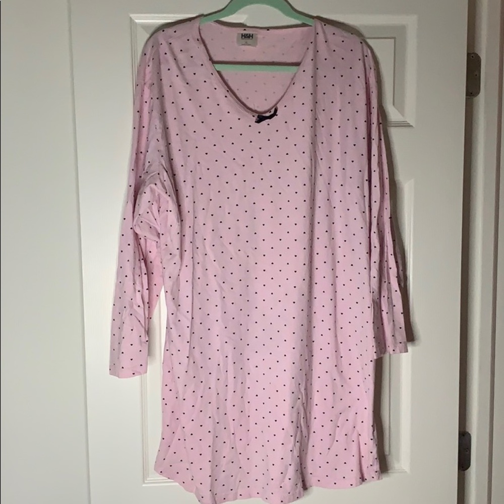 Heart Night gown